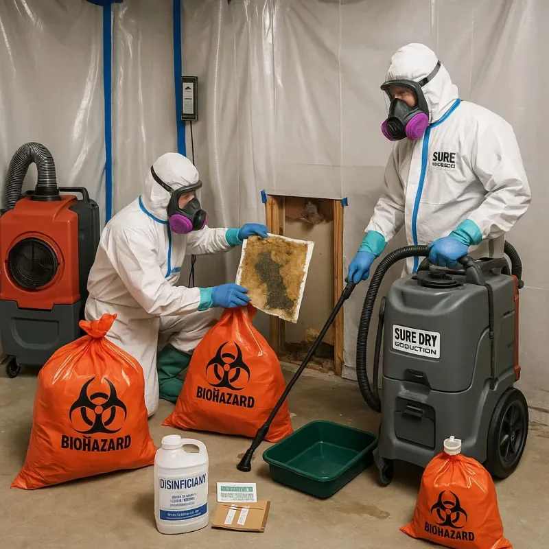 Contaminated Water Handling Protocols process in Desert Edge, CA